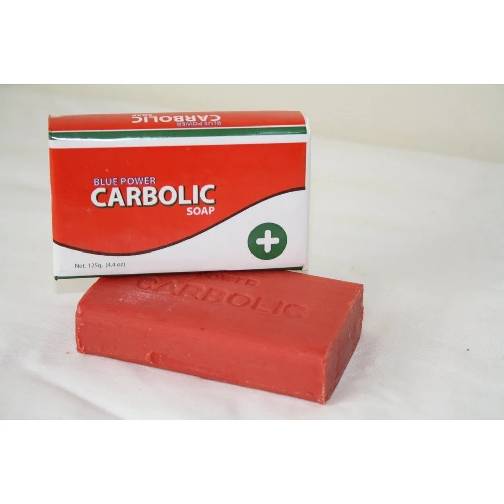 NEW Blue Powder Carbolic Soap bar 4.4oz Made in Jamaica Natural Anti-pest!‎